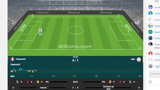 Feyenoord  Ajax live broadcast 🔴 with detailed visual and text effects 2024 [upl. by Baer]