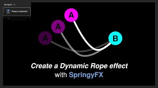 Create a Dynamic Rope in After Effects using Springy FX [upl. by Ewald]