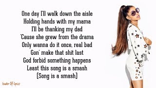 Ariana Grande  thank u next Lyrics [upl. by Nivel]