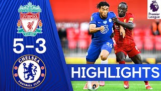 Liverpool 53 Chelsea  Premier League Highlights [upl. by Aggi]