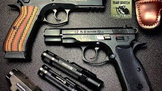 CZ75B Omega 9mm Pistol Review [upl. by Yar145]