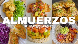 Semana de Almuerzos SALUDABLES ALTOS EN PROTEINA  Las mejores recetas del 2023 [upl. by Kiryt]