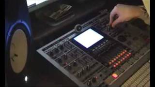 Roland MC909 Groovebox amp Korg Kaoss Pad 3 TechnoHouse Live [upl. by Nohsauq471]