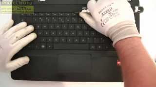 How to replace or remove keyboard on HP COMPAQ CQ56 replacement keyboard [upl. by Teodora402]