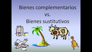 Bienes Complementarios y Sustitutivos [upl. by Enirehs]