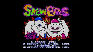 Snow Bros NES Playthrough [upl. by Chiles]