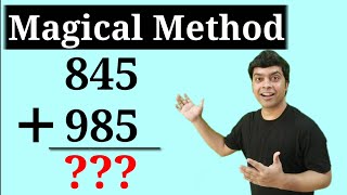 Addition Trick  Magical Method  New Method For Addition  imran sir maths [upl. by Hterrag]