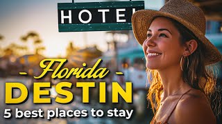 5 Best Places To Stay In Destin  Florida Travel Guide [upl. by Hsatan]