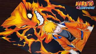 How to drawquotAngry Naruto with Kuramaquotstep by step Tutorial for beginnersNarutoShippuden [upl. by Sakmar]