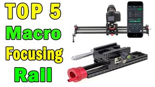 Top 5 Best Macro Focusing Rail In 2020  Best Macro Focus Rail Slider [upl. by Xet664]