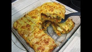 Gratin au poulet et à la sauce tomate  مطبخ أم وليد Oum Walid [upl. by Romelda]