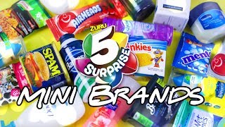 ZURU 5 Surprise Mini Brands PLUS DIY [upl. by Htir281]