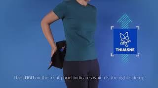 THUASNE LombaStart Spinal Back Brace fitting instructions [upl. by Ocire]