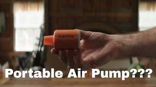 My FAVORITE camping Gadget FLEXTAIL Portable Air Pump Tiny 2X [upl. by Nesto]