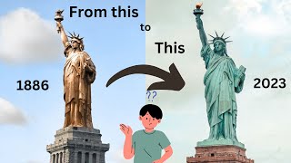 The Surprising Reason the Statue of Liberty Turned Green [upl. by Ailyt]