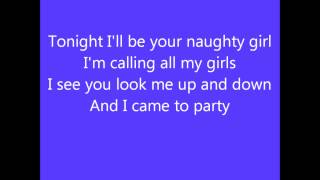 Beyonce  Naughty Girl Lyrics [upl. by Kirima]