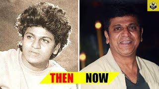 Shiva Rajkumar Then amp Now Photos  Top Kannada Actor  Before After  Shiva Rajkumar Rare Pics [upl. by Moia]