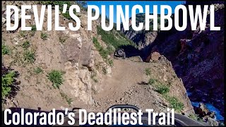 Devil’s Punchbowl  Colorado’s Deadliest OffRoad Jeep Trail [upl. by Adnohsek117]