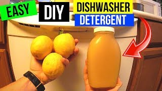 Easy DIY Dishwasher Detergent Natural amp Non Toxic Jonny DIY [upl. by Caresa23]