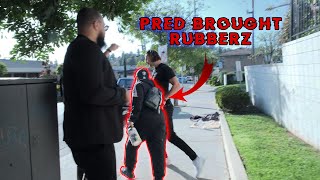 Cry Baby Predator Gets Chased by Black Man and Russian Olympian Until Cops Show Up [upl. by Ahsatsana]