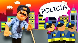 Quiero Ser Policía  Canciones Infantiles  Videos Educativos para Niños [upl. by Nesila]