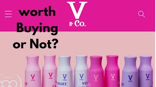 V and Co Shampoo Reviews Worth buying or not [upl. by Paolina]