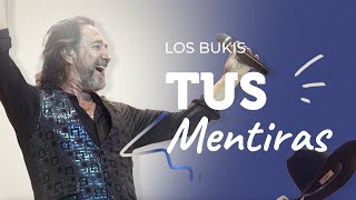 Los Bukis  Tus mentiras  Lyric Video [upl. by Bolan]