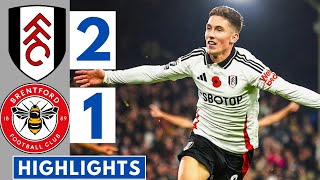 ⚪Fulham vs Brentford 21  All Goals amp Extended HIGHLIGHTS  Premier League [upl. by Luna]