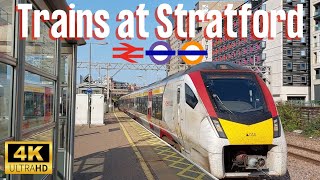 Trains at Stratford 17th August 2024 [upl. by Asiluj]