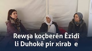 Rewşa koçberên Êzidî li Kampa Şarya ya Duhokê gelek xirab e [upl. by Zuleika56]