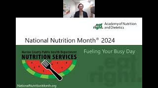 National Nutrition Month 2024 Fueling Your Busy Day [upl. by Eanil874]