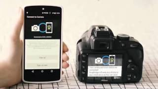 Wireless and Bluetooth connection on Nikon COOLPIX B500 by Hugo Lucas PTHL [upl. by Etnoid]