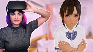 I play VR Girlfriend Simulator [upl. by Baalman]