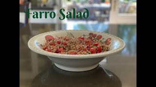 Farro Salad [upl. by Malsi651]