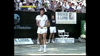 Gabriela Sabatini vs Arantxa Sanchez Vicario Amelia Island 1991 [upl. by Yasu]