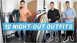 12 Simple Mens Night Out Outfits  Mens Fashion  Nightclub amp Date Night Outfit Ideas [upl. by Yvon]