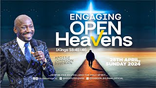 ENGAGING OPEN HEAVENS By Apostle Johnson Suleman  Sunday Service  28th April 2024 [upl. by Culberson]