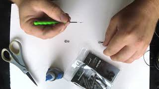 Setting up a Helicopter Rig for carp fishing a very versatile lead arrangement [upl. by Thorstein]