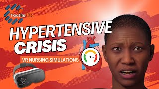 Hypertensive Crisis Case Scenario  VR Nursing Simulations  Courseta VR [upl. by Charla]