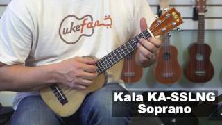 Kala KASSLNG Longneck Soprano Uke Demo quotRed River Valleyquot [upl. by Ritter]