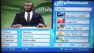 Digital Botswana Television BTV Channel Interface [upl. by Nirtiac839]