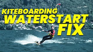 Kiteboarding waterstart 🚀 fully explained [upl. by Niggem]