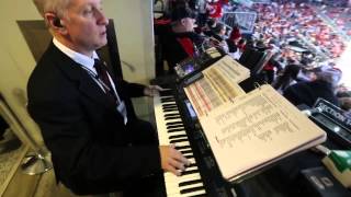 Video New Jersey Devils organist keeps hockey tradition alive [upl. by Nap]