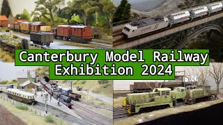 Canterbury Model Railway Exhibition 2024  Lots of detailed layouts to see [upl. by Yellah]