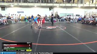 102 Lbs Round 1 16 Team  Rocco Cassioppi Illinois Vs Colten Jones Virginia 7c4e [upl. by Aikkan]