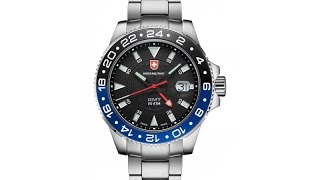 Swiss Military GMT Watch Overview [upl. by Esertap]