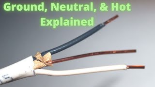 Electrical 101 Ground Neutral And Hot Wires Explained  Circuits Explained [upl. by Ranjiv]