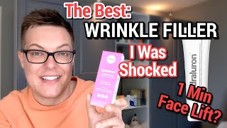 THIS WRINKLE FILLER ACTUALLY WORKED  Viral AntiAging Serum [upl. by Brader]