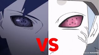 Sasukes Rinnegan vs Urashikis Otsutsuki Rinnegan [upl. by Lavicrep]