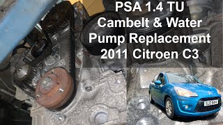 Citroen C3 Service amp Timing Belt Replacement [upl. by Wera]